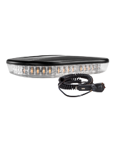 QVRB240M Heavy Duty Slimline Magnetic Base LED Emergency Beacon