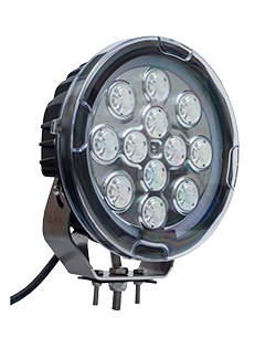 QVSL120S 120w High Powered Round LED Spotlight – Spot Beam