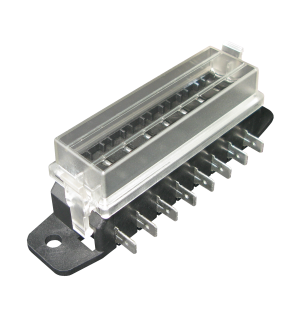 Details About 6 Way Car Auto Fuse Box Block Holder Mini Maxi Atc Ato 5 10 15 20 Amp Assortment