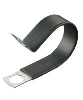 CMPC36/10 36mm PVC Coated Zinc “P” Clip 10mm mounting hole