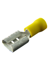 CT51/100 Yellow Female Spade Terminal 9.5mm Spade Width