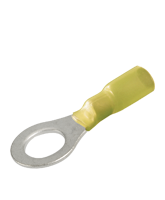 CTWP41 Yellow Heatshrink 8mm Ring Terminal