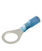 CTWP25 Blue Heatshrink 10mm Ring Terminal