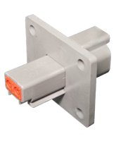 DT04-2P-L012 Deutsch DT Series Flange Mount 2 Pin Receptacle