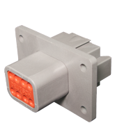 DT04-8P-L012 Deutsch DT Series Flange Mount 8 Pin Receptacle