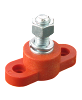 JB3816RD 250A Single Insulated Terminal Stud – Red