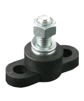 JB3816 250A Single Insulated Terminal Stud – Black