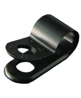 NP4.7SB 4.7mm Nylon “P” Clip – 4.6mm Mounting hole