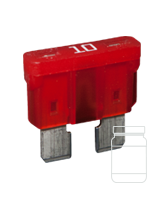 QVATOF10/50 10 Amp Standard ATO Blade Fuse