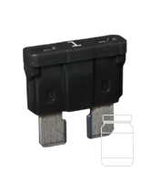 QVATOF1/50 1 Amp Standard ATO Blade Fuse