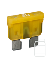 QVATOF20/50 20 Amp Standard ATO Blade Fuse