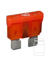 QVATOF40/50 40 Amp Standard ATO Blade Fuse