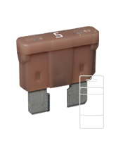 QVATOF5BL 5 Amp Standard ATO Blade Fuse