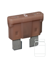 QVATOF5/50 5 Amp Standard ATO Blade Fuse