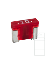 QVLPM10BL 10 Amp Low Profile Mini Blade Fuse