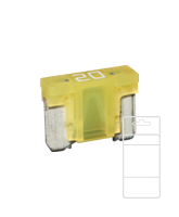 QVLPM20BL 20 Amp Low Profile Mini Blade Fuse