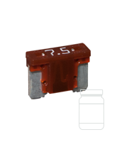 QVLPM7/25 7.5 Amp Low Profile Mini Blade Fuse