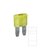 QVMIC220BL 20 Amp Micro 2 Blade Fuse