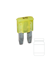 QVMIC220/25 20 Amp Micro 2 Blade Fuse