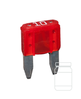 QVMIN10/50 10 Amp Mini Blade Fuse