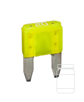 QVMIN20/50 20 Amp Mini Blade Fuse