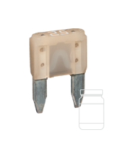 QVMIN25/50 25 Amp Mini Blade Fuse