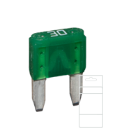 QVMIN30BL 30 Amp Mini Blade Fuse