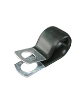 CMPC16/10 15.9mm PVC Coated Zinc “P” Clip 10mm mounting hole