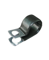 CMPC18/10 18mm PVC Coated Zinc “P” Clip 10mm mounting hole