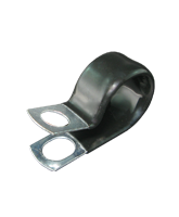 CMPC21/10 20.9mm PVC Coated Zinc “P” Clip 10mm mounting hole