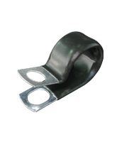 CMPC22/10 22.2mm PVC Coated Zinc “P” Clip 10mm mounting hole