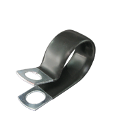 CMPC27/10 27mm PVC Coated Zinc “P” Clip 10mm mounting hole