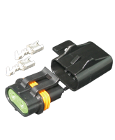 QVWSBFH Waterproof In-line Blade Fuse Holder with Terminals