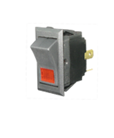 SR23103R SPST Off/On Rocker Switch – Red