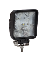QVWL15WS 15w High Powered Square LED Worklamp – Flood Beam