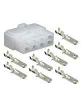 QVC8F10 8 Pin QK Reverse Type Connector Receptacle Housing Kit