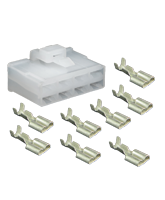 QVC8M10 8 Pin QK Reverse Type Connector Receptacle Plug Kit