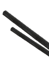ES3070 70mm Expanded Diameter Black Flexible Braided Sleeving