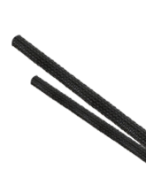 ES1230 30mm Expanded Diameter Black Flexible Braided Sleeving