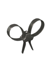 QVDCT9 Dual Mount Cable Ties 340mm x 13mm – Black