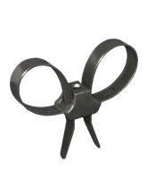 QVDCT11 Dual Mount Cable Ties 500mm x 13mm – Black
