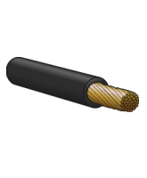 3500BK 3mm Single Cable – Black 500m Roll