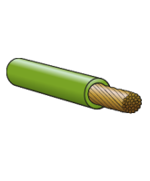 5100GN 5mm Single Cable – Green 100m Roll