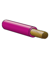 4100PK 4mm Single Cable – Pink 100m Roll