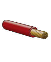 000BS30RD 000 B&S Battery Cable – Red –  30m Roll