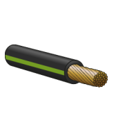 330BKGN 3mm Single Trace Cable – Black/Green 30m Roll