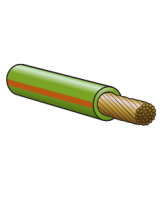 AT4100GNOR 4mm Single Trace Cable – Green/Orange 100m Roll