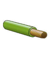 AT2100GN 2mm Single Cable – Green 100m Roll