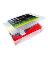 QVCT1000CL 1000 Piece Coloured Cable Tie Assortment Pack