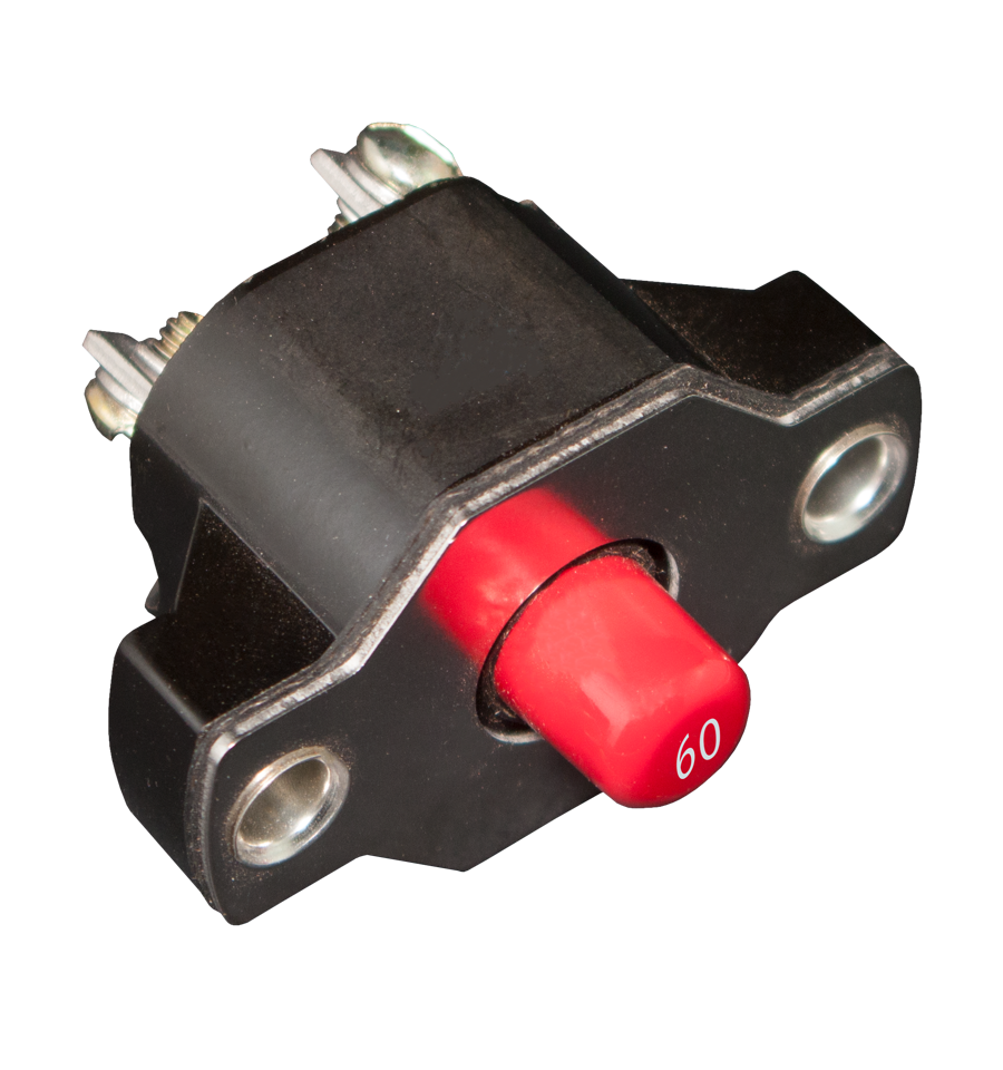 CDM60 60A Cat Style Manual Reset Circuit Breaker | QVEE - Automotive